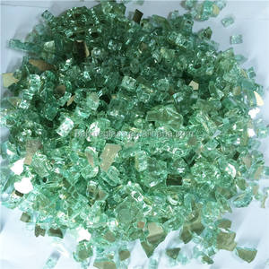 Vidrio Reflectante <span class=keywords><strong>Azul</strong></span> <span class=keywords><strong>Caribe</strong></span>ño para Chimeneas y Fogatas de Exterior, Vidrio Templado de Alta Calidad para Cocina/Sala de Estar/Comedor - Product Image 4