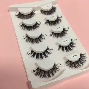 Wholesale mink eyelash with custom packaging box eye lashes packs bulk lashes wholesale vegan 3d mink eyelashes lashes