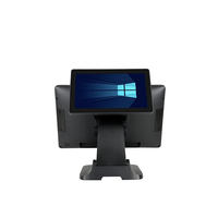 Système de point de vente tout-en-un MJPOS1597 pour PC Windows, écran tactile capacitif, matériel de point de vente pour restaurants, vente en gros d'usine