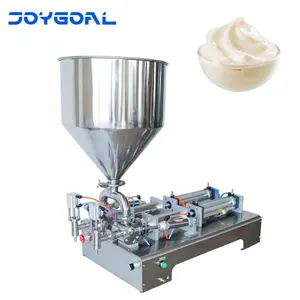 Ketchup garlic sauce semi-automatic milk paste filling machine filler cup glass bottle chemical filling filler 1 gallon