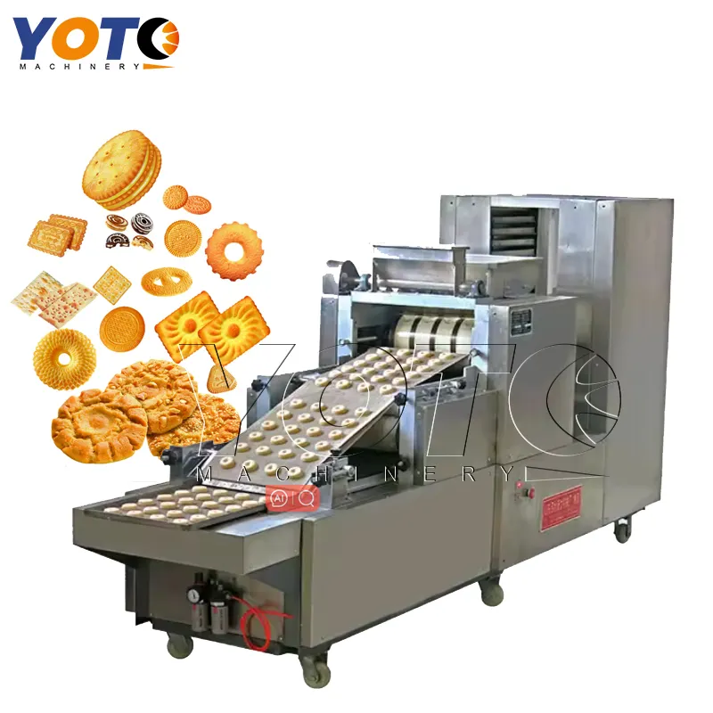 Industry Rotary Roller Mould Biscuit Making Machine Small Biscuit Forming Machine Biscuit Mould Machine