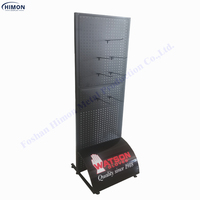 Présentoir en métal polyvalent de bonne qualité pour magasin de détail, présentoir portable de point de vente, présentoir suspendu pour gants et marchandises
