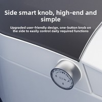 Toilette intelligente avec couvercle à fermeture douce, commande à distance, chasse d'eau automatique, lumière nocturne, céramique sanitaire, eau chaude, nettoyage
