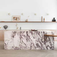 Applique murale en pierre naturelle Planette Alabaster, prix d'usine, style moderne et luxueux, minimaliste, éclairage LED pour projet hôtelier