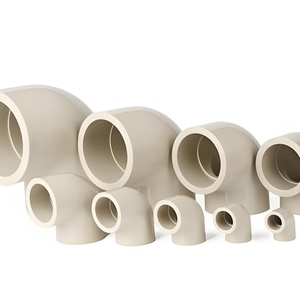 Bán kính dài ổ cắm phụ kiện đường ống Hàn 90 độ khuỷu tay với xử lý bề mặt mịn Vật liệu pph - Product Image 5