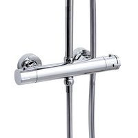 Robinet de salle de bain moderne Ensemble complet de douche en laiton Ensemble de douche de plafond Ensemble de système de douche de salle de bain en acier inoxydable doré