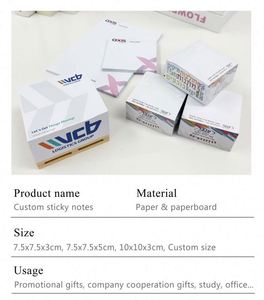 Blocs-notes personnalisés en forme de marque hôtelière, papier épais, notes autocollantes, ensemble de blocs-notes personnalisés mignons et abordables pour enfants - Product Image 4