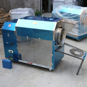 Machine à torréfier les noix, les graines, les noix de cajou, les sésames, les amandes, les fèves de cacao, les cacahuètes, électrique automatique au gaz 220V, garantie 1 an - Product Image 2