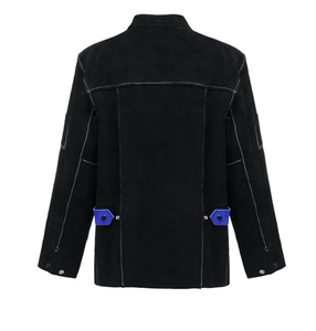 Ropa DE SEGURIDAD DE chaqueta de soldadura de cuero dividido de alta calidad con precios al por mayor - Product Image 5