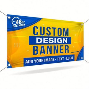Design Custom PVC Waterproof Outdoor Advertising Banner Promotional <b>Flag</b> for Outdoor Use - Product Image 2