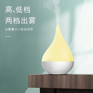 เครื่องกระจายกลิ่นหอมสีขาว 250 มล. เครื่องเพิ่มความชื้นแบบอัลตราโซนิกพร้อมไฟ LED สำหรับใช้ในบ้าน ห้องนอน และบนโต๊ะทำงาน - Product Image 2