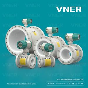 高精度電磁流量計、ステンレス/ハスコフランジ付き、腐食性液体用HART/Modbus/Profibus対応 - Product Image 5