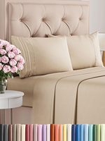 Ensemble de draps de massage en microfibre 100% polyester 90 g/m² avec broderie à trois lignes de VITOTEX