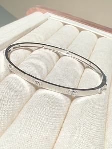 กำไลข้อมือ UM Jewelry เงินแท้ 925 ชุบทอง สำหรับทุกเพศ/ผู้ชาย/ผู้หญิง ของขวัญวันครบรอบ ของขวัญประจำวัน - Product Image 2