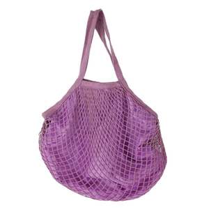 Sac de courses en filet de coton réutilisable écologique 2024, idéal pour les fruits et légumes, sac de marché écologique pour cadeaux - Product Image 6