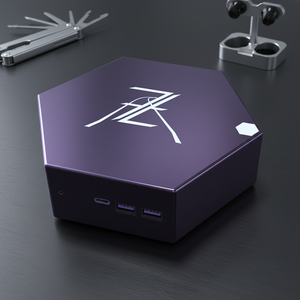 Mini-serveur et mini-hôte de virtualisation compact, AMD Ryzen <span class=keywords><strong>7</strong></span>, double LAN, idéal pour le laboratoire à domicile, pare-feu - Product Image 1