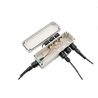 Boîtier de distribution optique FTTA étanche IP67 MTP-12 vers 6xLC Duplex OS2 pour 5G ODVA MPO MTP certifié CE avec garantie de 3 ans