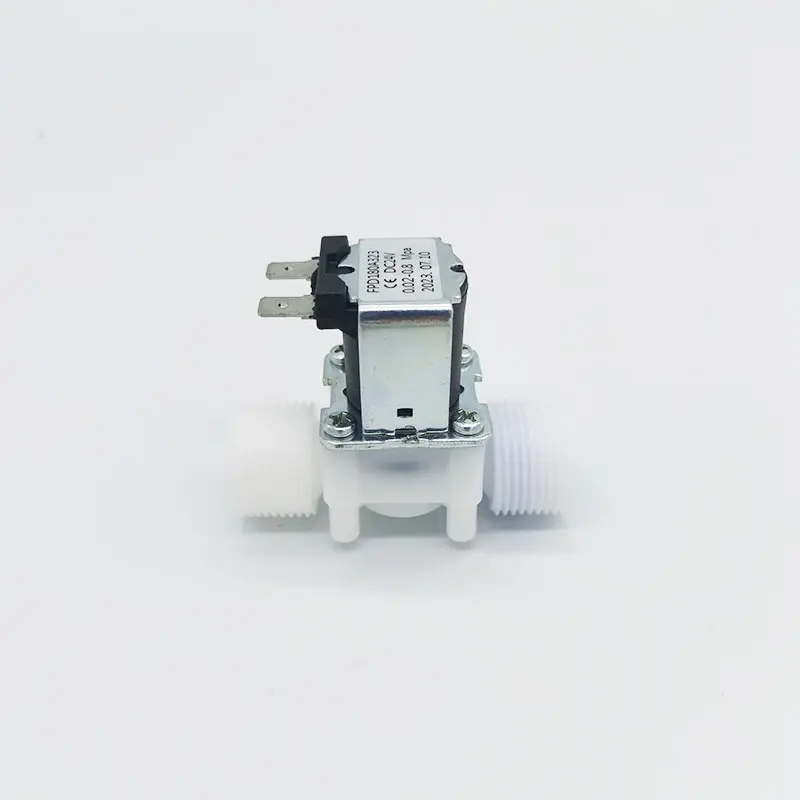 PF180A323 пластиковый миниатюрный 3/4 "трубчатый быстроразъемный водяной электромагнитный клапан для питьевой воды, кофемашины