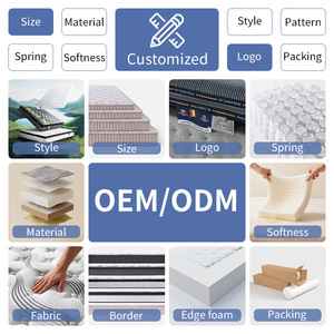 Colchón Ortopédico de Hotel Tamaño Queen <span class=keywords><strong>King</strong></span>, Espuma Viscoelástica de Gel, Látex, Colchón de Muelles Ensacados Comprimido - Product Image 4