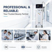 Machine d'épilation au laser diode de qualité médicale à 4 longueurs d'onde 755 808 940 1064 nm, 600 W-3000 W, pour clinique, tous types de peau, permanente