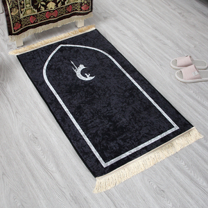 Tapis de prière musulman islamique personnalisé de haute qualité en tissu matelassé turc - Product Image 4