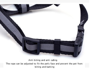 Museruola per Cani in Silicone Morbido a Cestello, Permette di Respirare e Bere, Previene Latrati, Morsi e Masticazioni Indesiderati - Product Image 6