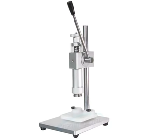 Macchina per la chiusura della macchina per la chiusura della macchina per il profumo di plastica Semi automatica e pneumatica in vetro - Product Image 5