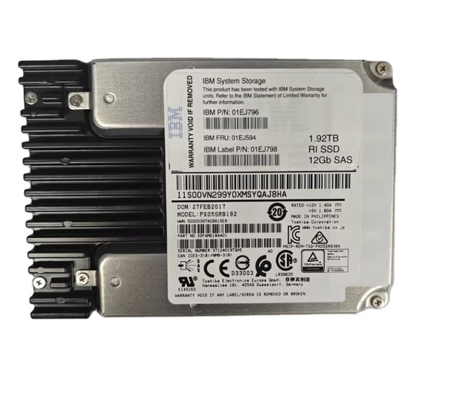 01EJ594 01EJ796 01EJ798 1.92TB SAS 2.5 V7000 Storage SSD Hard Drive
