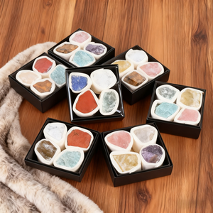 cruda colorida de espíritu curativo Natural de Material mixto Roes cuarzo azul apatita cristal transparente con <span class=keywords><strong>caja</strong></span> de regalo - Product Image 2