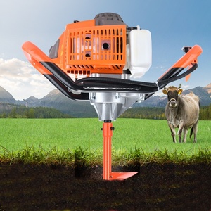 Tarière thermique 52 cm³ à 2 temps avec garantie d'un an, forets en option pour l'agriculture et le creusement de trous de plantation - Product Image 1