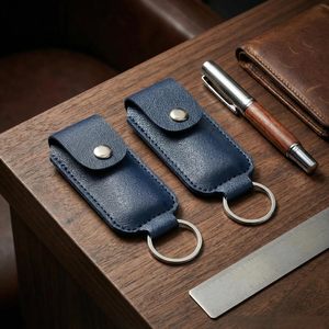 Étui en cuir PU pour clé <span class=keywords><strong>USB</strong></span>, vente en gros d'usine, étui anti-perte pour clé <span class=keywords><strong>USB</strong></span>, pochette de rangement portable pour clé mémoire - Product Image 6
