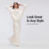 Veste de protection solaire UPF 50+ pour femme, légère, respirante, avec empiècements en maille, hydrofuge, coupe ample, col montant, infroissable