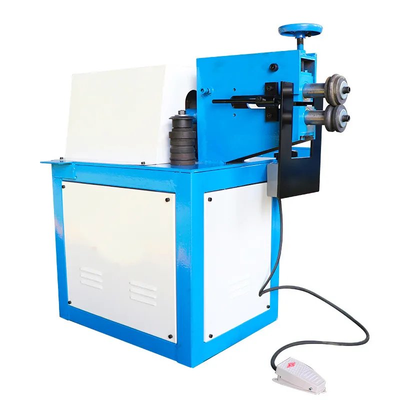 Ectric swagging machine with threading flanging and reeling function