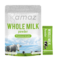 Lait en poudre entier de haute qualité Amaz avec protéines et calcium, formule pure, lait en poudre entier de source naturelle
