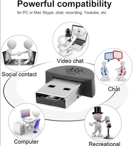 Microphone USB miniature sans fil bon marché pour ordinateur et utilisation en conférence - Léger et portable - Product Image 6