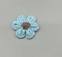 ZSY personnalisé crochet fleur patch mariée applique à la main crochet bricolage coloré Applique 3D fleur maison mariage décoration