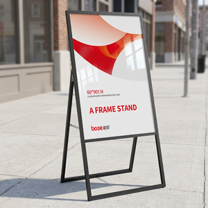 Letreros de A-Frame Personalizados para Exteriores al por Mayor para Fabricantes, Soportes Metálicos para Carteles Publicitarios en Aceras - Product Image 1