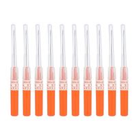 Kit de Piercings Permanents Creux pour Nombril, Nez et Corps – Outil d'Art Corporel en Acier Inoxydable 14-24G Stérilisé au Gaz EO