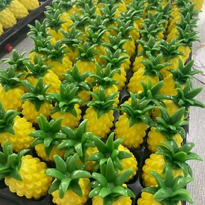 026 Nuevo Juguete Blando de TPR de Rápida Recuperación con Forma Realista de Fruta Piña Antiestrés - Product Image 2