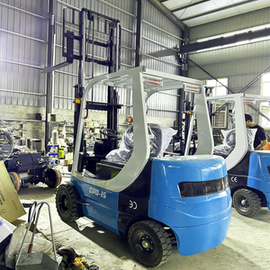 빠른 배송 전동 지게차 2톤 휴대용 배터리 지게차 AC 모터 공장 직판 전지형 지게차 도매가 - Product Image 6