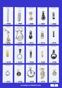 سحّاب بسحاب شعار مخصص الموضة وسحب مجتذب مع تصميم مخصص للملابس والجاكيت حقيبة يد - Product Image 6