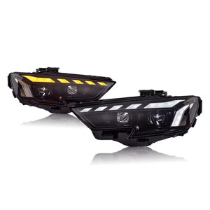 Fari TYPY per <span class=keywords><strong>Audi</strong></span> <span class=keywords><strong>A3</strong></span> 2017-2020, Proiettori LED con DRL e Indicatori di Direzione Sequenziali, <span class=keywords><strong>Accessori</strong></span> Auto - Product Image 1
