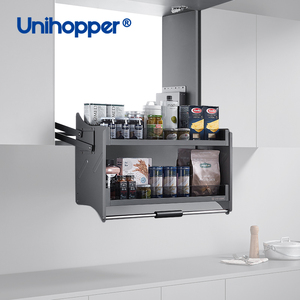 Accesorios <span class=keywords><strong>de</strong></span> almacenamiento <span class=keywords><strong>de</strong></span> cocina Unihopper, cesta elevadora, estantes extraíbles, cestas <span class=keywords><strong>de</strong></span> cajón <span class=keywords><strong>de</strong></span> elevador <span class=keywords><strong>de</strong></span> vidrio <span class=keywords><strong>para</strong></span> gabinete - Product Image 1