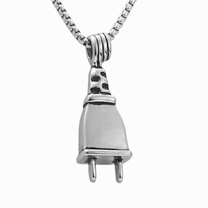 Collar Retro Punk para Hombre con Colgante de Calavera de Acero Inoxidable 233056 - Product Image 2