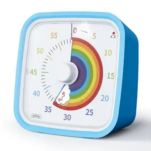 Großhandel Multi 60 Minuten Zeitmanager Studieren Countdown Küche kochen Timer visuelles Studieren Timer Zeit Kinder visueller Timer