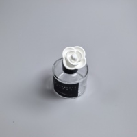 Logo personnalisable OEM bouteille de fleur de gypse de vigne vide moderne aromathérapie écologique parfum de maison désodorisants sans flamme