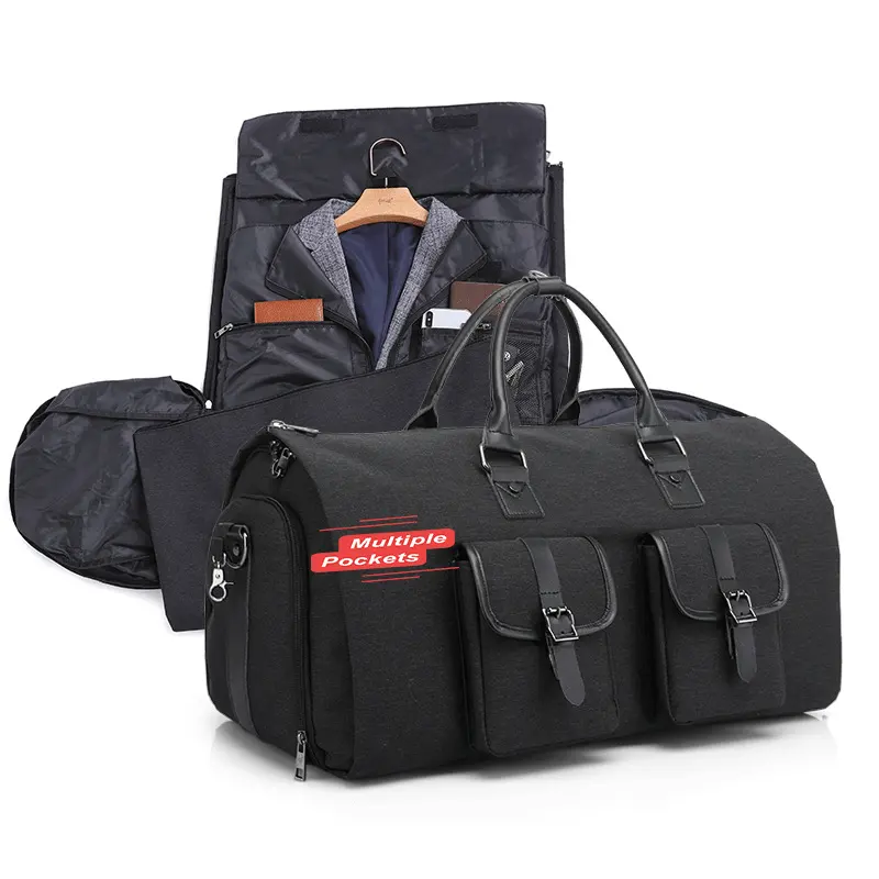 Grandi borse di indumento con la cinghia per il commercio, borsa di bagaglio appesa impermeabile della tuta per le donne degli uomini borsa dell'indumento per i viaggi