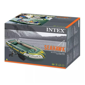 <span class=keywords><strong>Bateau</strong></span> à rames gonflable 10x68351, ensemble de 4 personnes, kayak, pêche, PVC - Product Image 6