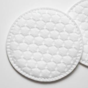 Disques de coton ronds gaufrés de qualité supérieure avec bord scellé, disques de coton non pelucheux pour le visage, cosmétiques doux double face - Product Image 4