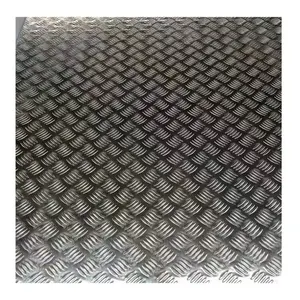 Reliëf Legering Aluminium Checker Sheet 5052 H32 Aluminium Sheet Stucwerk Reliëf Aluminium Plaat